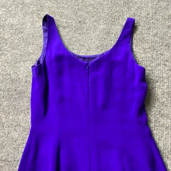 Rimini By Shaw Dress Womens 6  Blue Evening Gown Jacket Set 100% Silk Elegant‎ - Picture 10 of 16